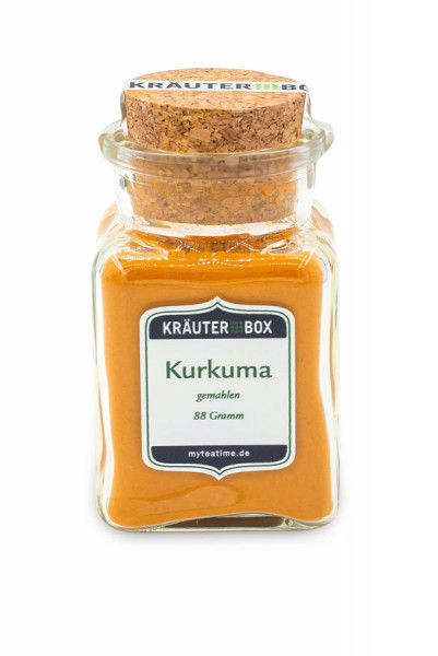 Kurkuma Kräuterbox-Gewürz